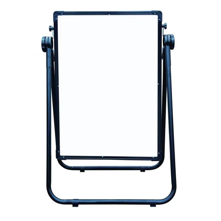 90x60cm Double-Sided 60x90 cm  mobile  Flipchart Whiteboard with Folding Stand