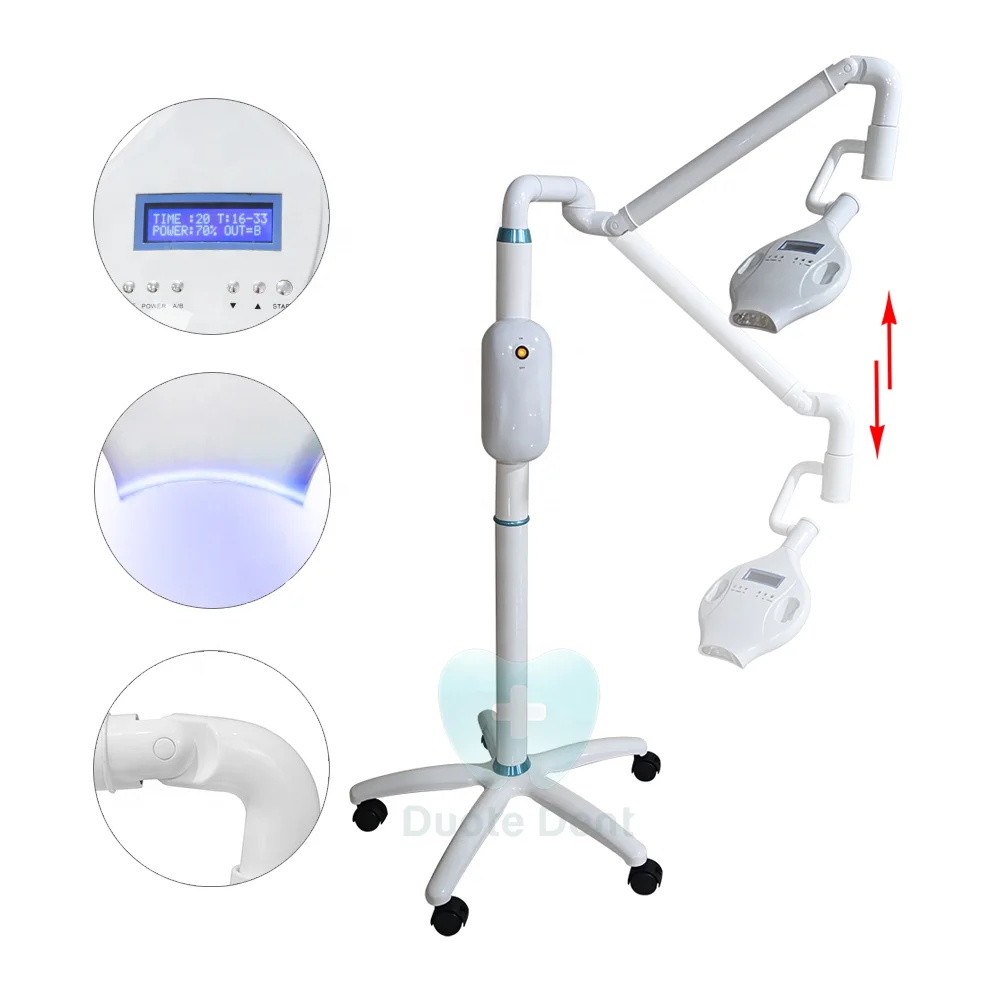Factory Price Dental chair Portable , Bleaching Light  LED Teeth Whitening  lamp machine