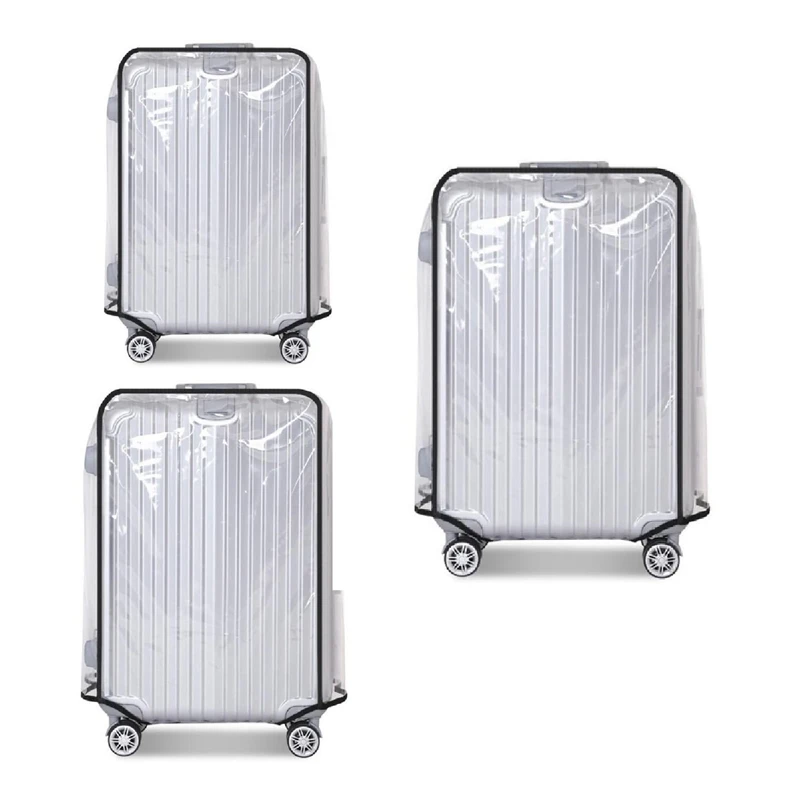 Favorable Price Clear Thick Wear Resistant Transparent Waterproof Dustproof Transparent Trolley Case Pvc Suitcase Cover