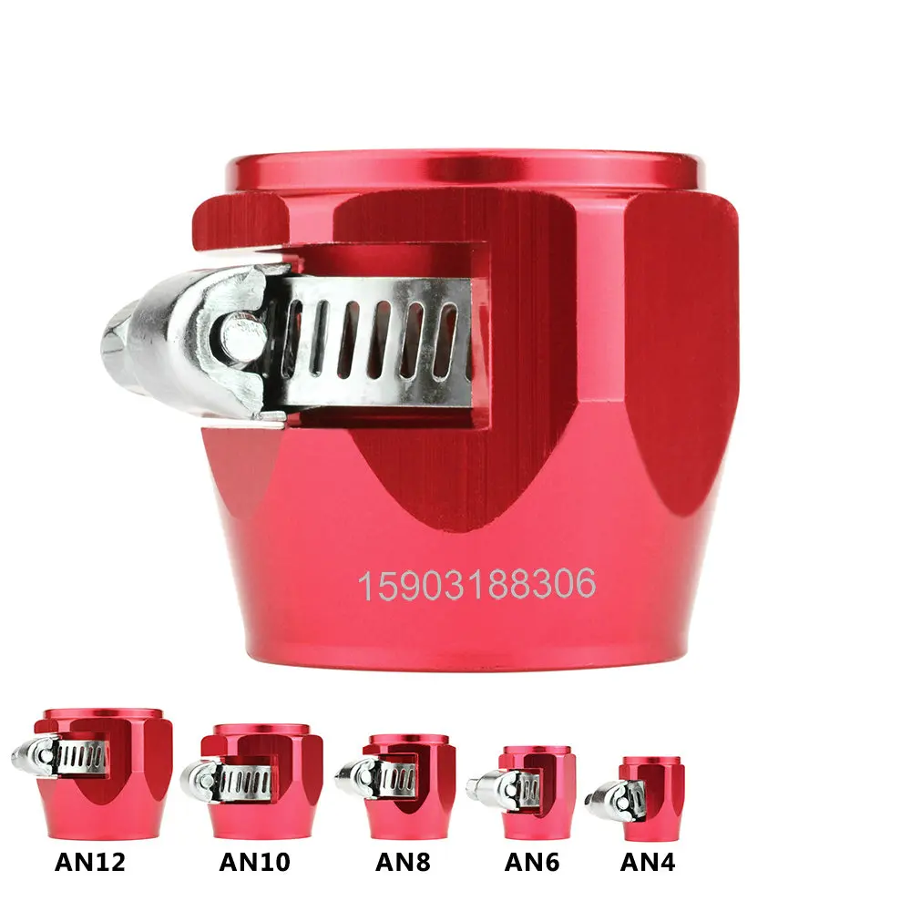 
AN4-AN10 Fuel Hose Clamp Finisher HOSE FITTING End 