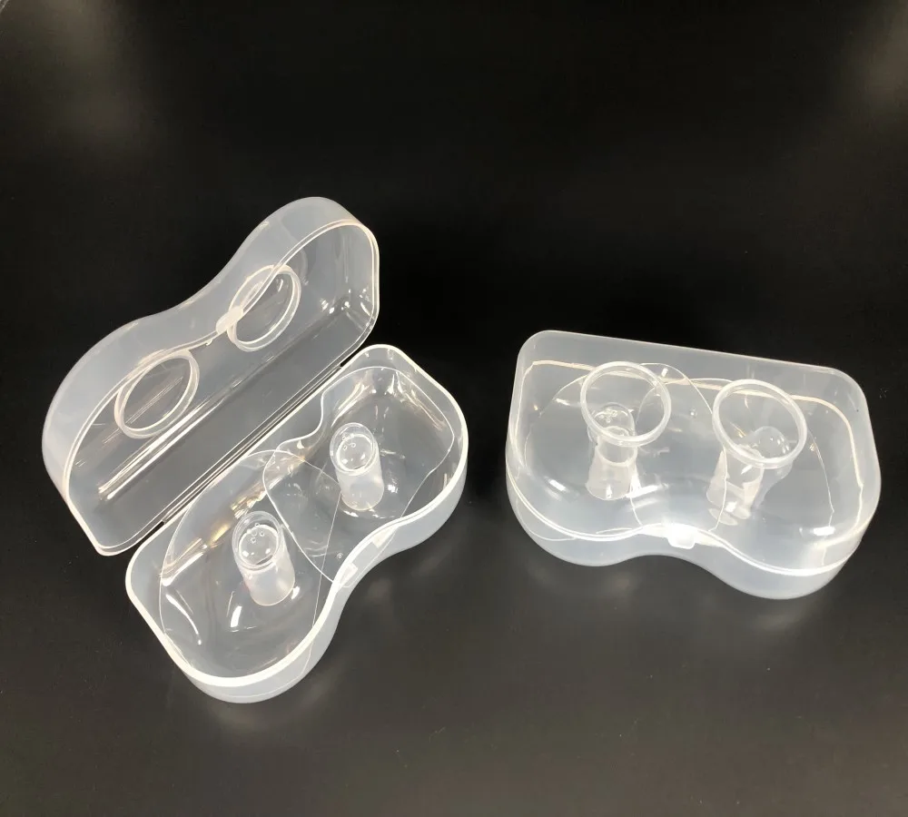 Silicone Nipple Shield BAP Free 2 pcs Nipple protector for Breastfeeding Semicircle