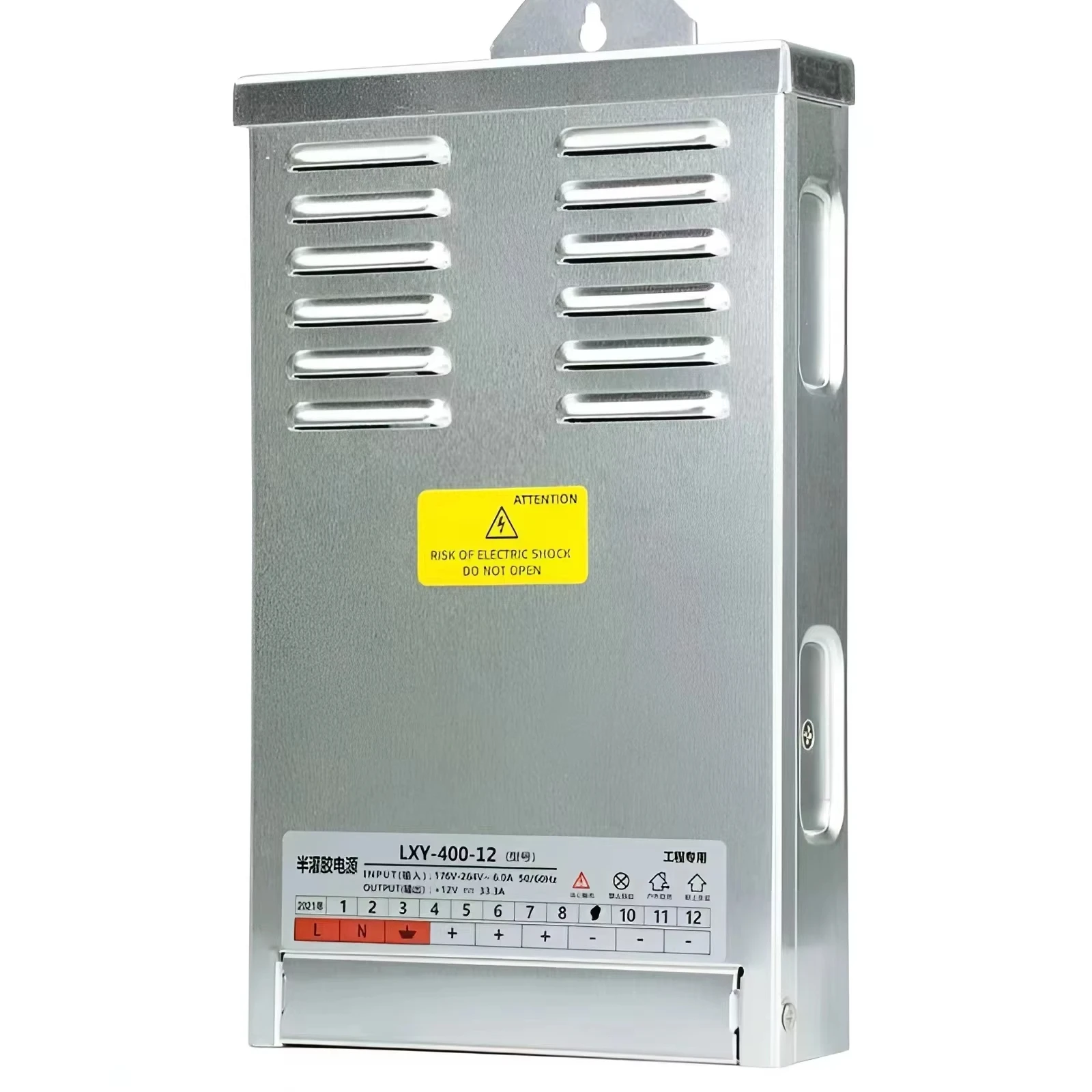 Brand New Switching power supplies 12V33A 400W Rainproof aluminum profiles