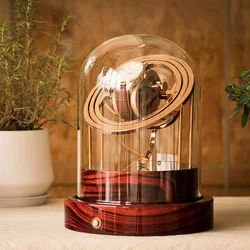 Glass Watch Box Luxury  Winder  Mens Glass  Box Organizer Watch Winders For Automatic Watches