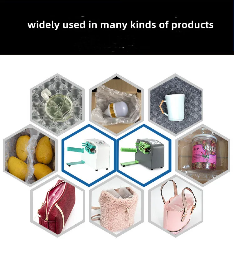 Air column  Bag Cushion Machine Automatic Inflatable Air Column Bag Roll Making Machine