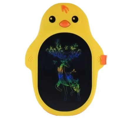 Penguin Cartoon Style Lcd Writing Board Kids Electronic Drawing Board Factory Wholesale Cute Memo Pads E-writing Board