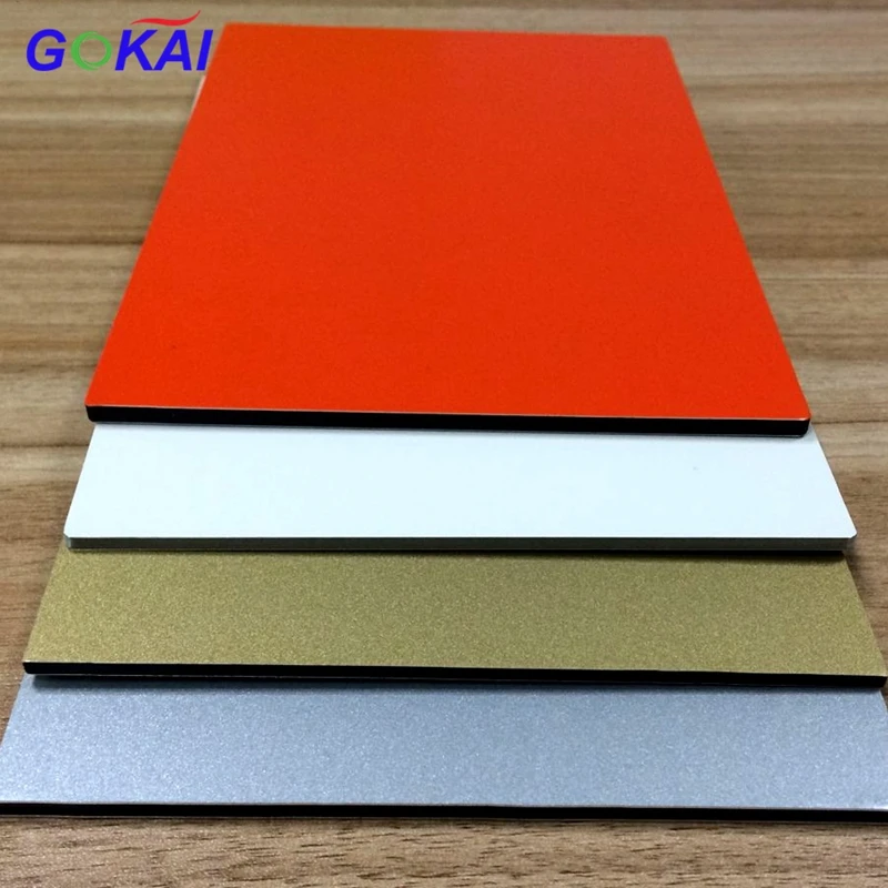 Wholesale cheap price Acp Aluminium Composite Panel Metal Plastic Bond Sheet Aluminium Mirror Metal Wall Cladding Profiles