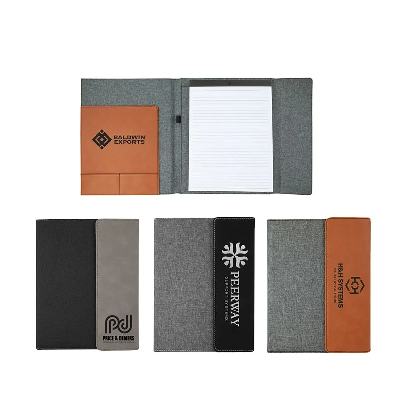 Promotional Notebook Custom Logo Printed Weekly Daily Planners in Business Cover Leather A5 Journal Sublimation Laser Printed