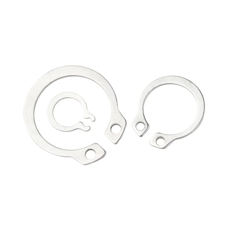Factory Stainless Steel ASME B 18.27.1 ST 304 SS 316L SUS 321 Metric For Shaft External Retaining Rings DIN471