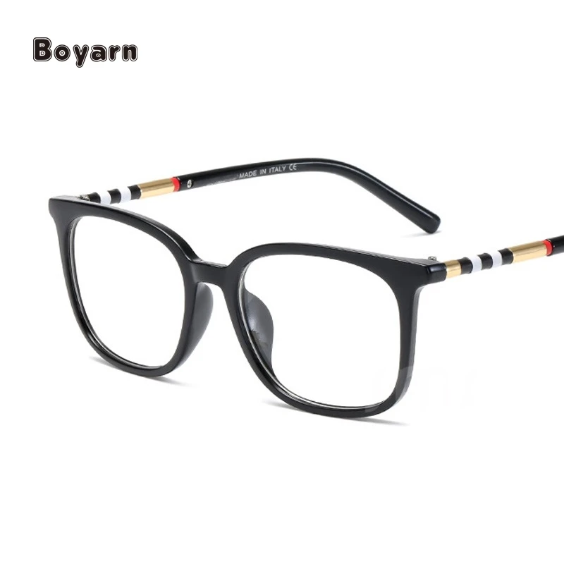 Boyarn Vintage Anti Blue Light Glasses Women Men Rectangle Computer Optical Eyeglasses Frame Spectacle Frames Eyewear