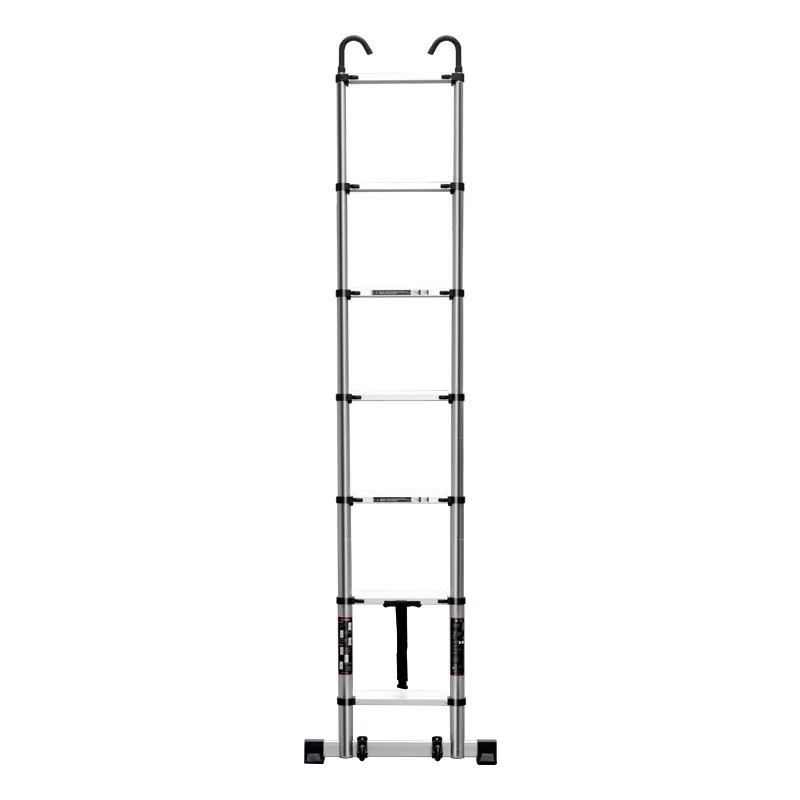 NEW GI Metal Scaffolding Style Aluminum Telescopic Ladder | Ideal for Household Maintenance and Repair