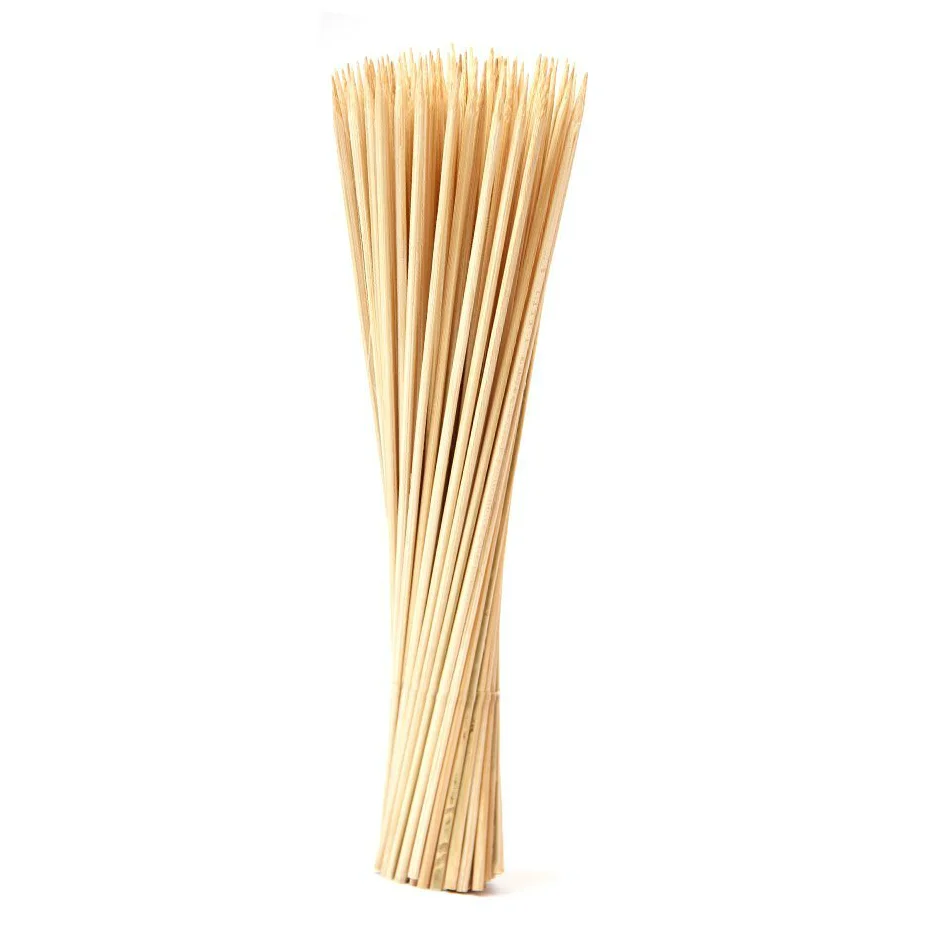 High quality eco friendly wholesale cheap price hot selling premium natural bamboo disposable BBQ sticks