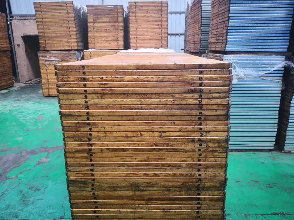 Durable Bamboo Pallets PVC pallets Wooden Pallet  for Brick Machine with High Density