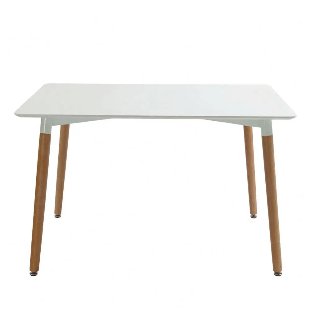 Factory wholesale coffee simple white rectangle small dining table