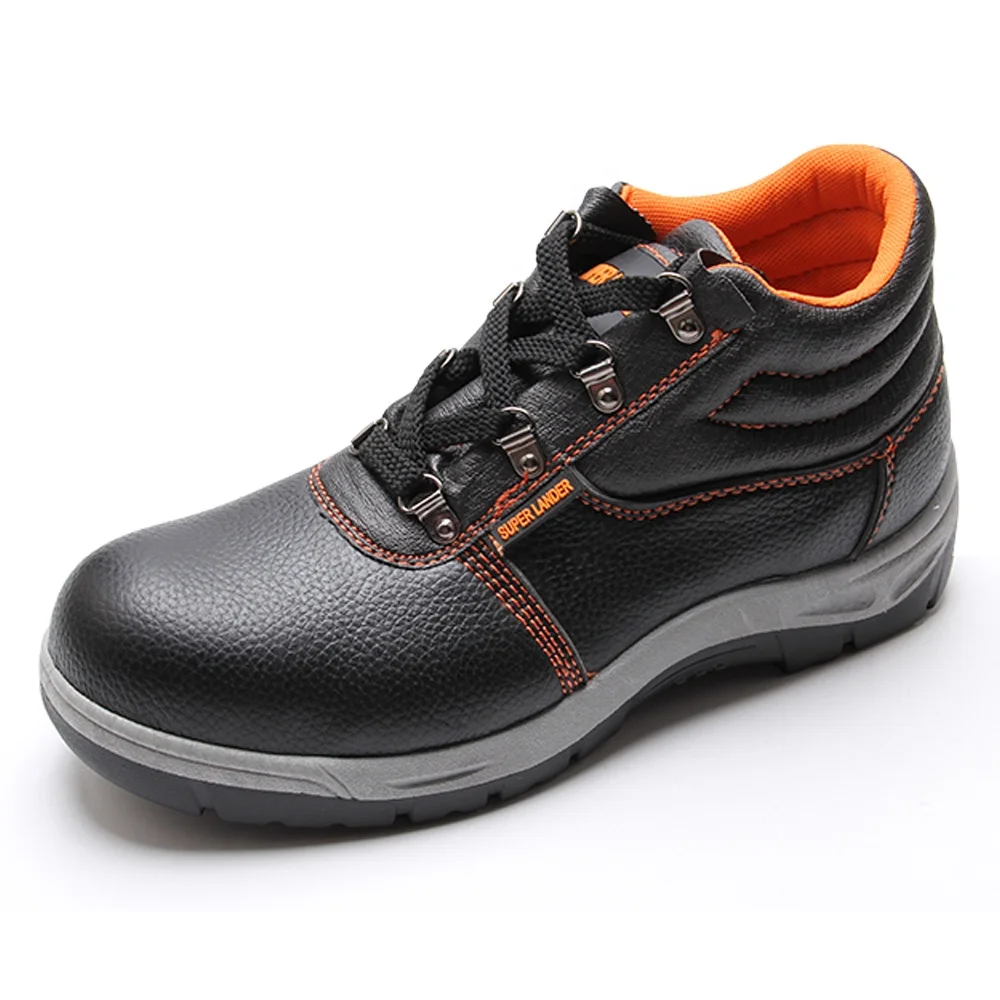 Cheap Safety Shoes Lightweight Non Slip PU+TPU Sole Work Footwear with Steel Toe-cap and  Kelvar