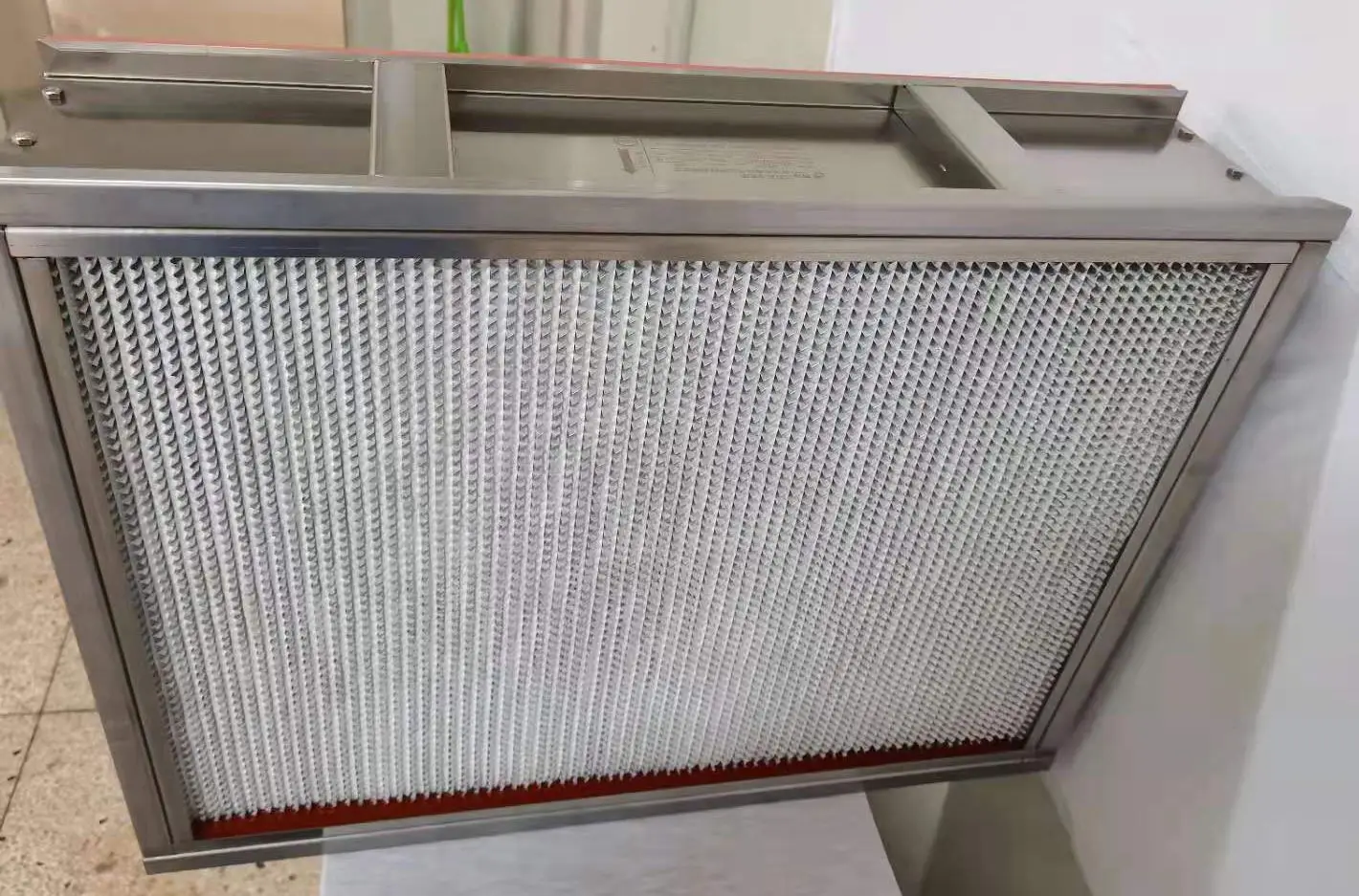 Glass Fiber Temperature Resistance High Efficient Industrial Air Filters