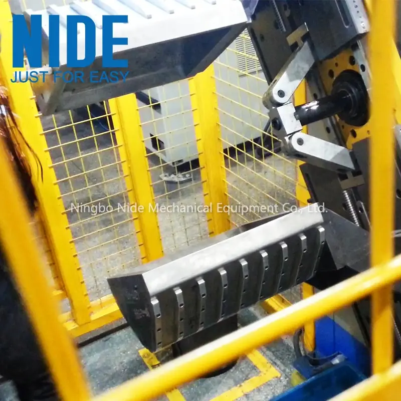 big coil making equipment pump motor stator torodid coil winding machine