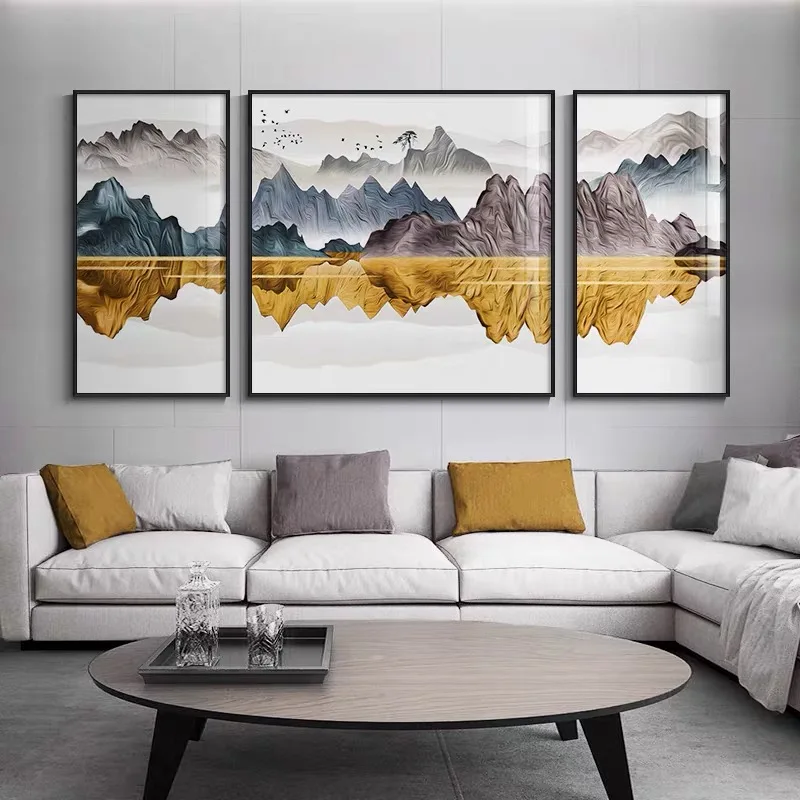 Newest 3 Piece Stretched Canvas Printing Art Large Living Room Wall Pictures