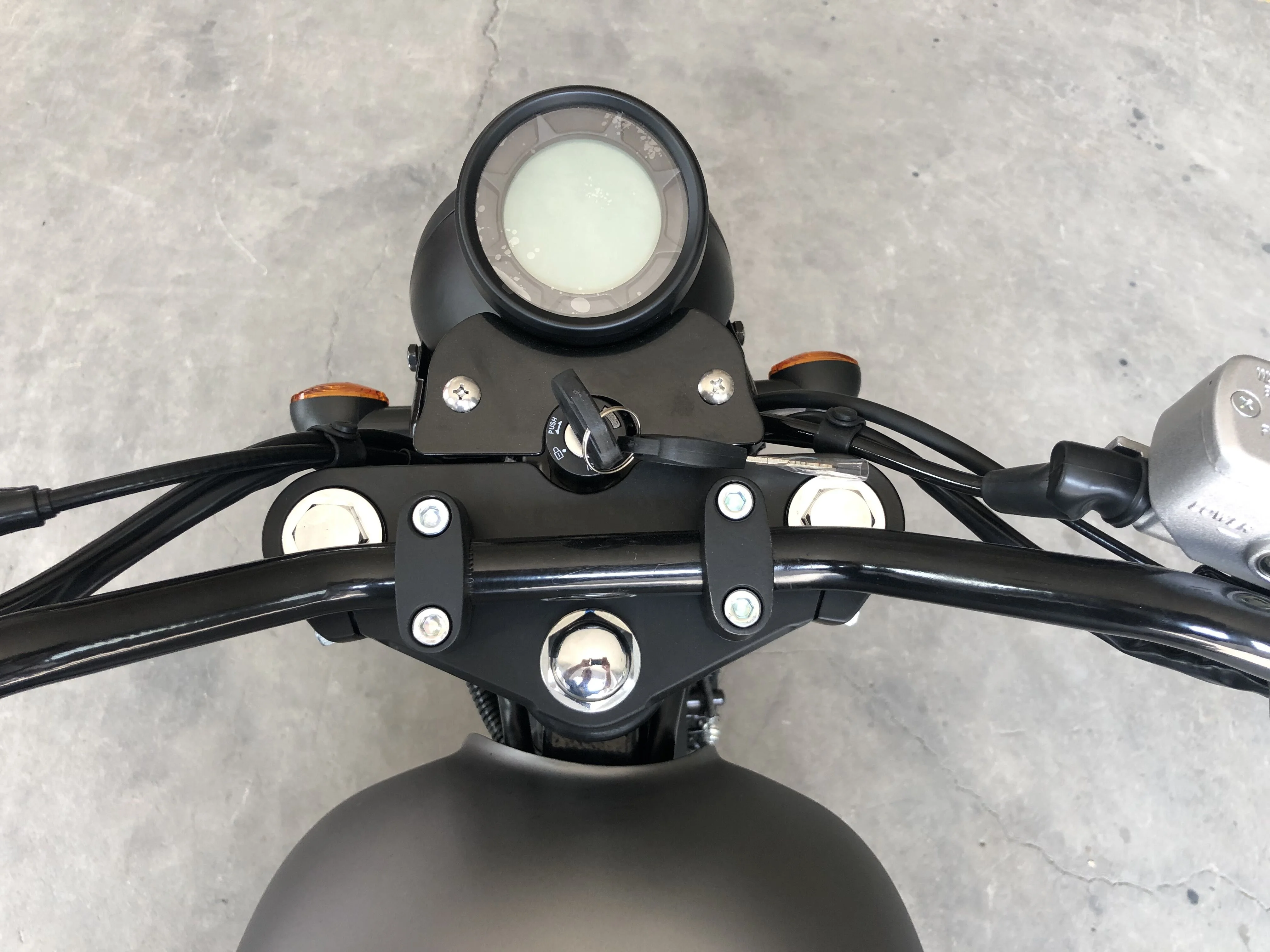 Классический мотоцикл в стиле ретро EURO 4 GS125 EFI мотор cafe