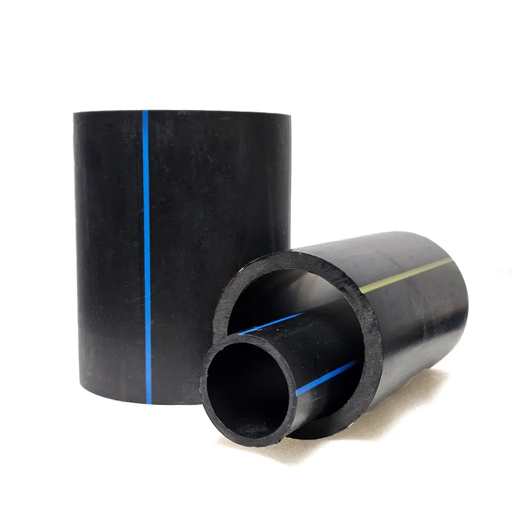PUHUI 250mm PN16 Blue Line Poly Pipe Plastic Waste Tube Price