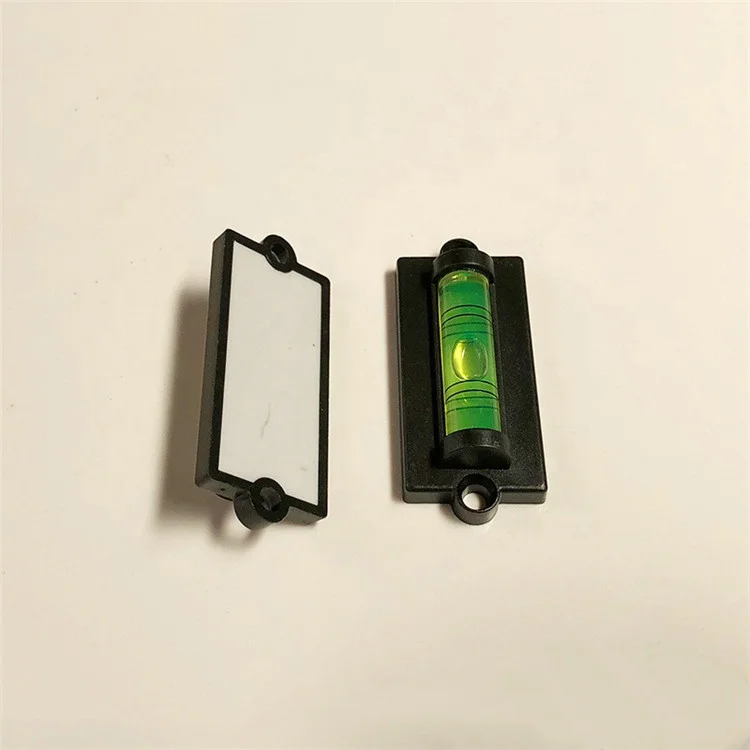 Acrylic small mini  bubble level colored cylinder Colorful Magnetic Circular precision bubble spirit level