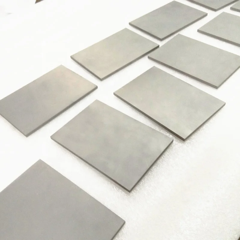 Hot sale sintered  tungsten carbide plate, cemented carbide square bar, carbide flat strip