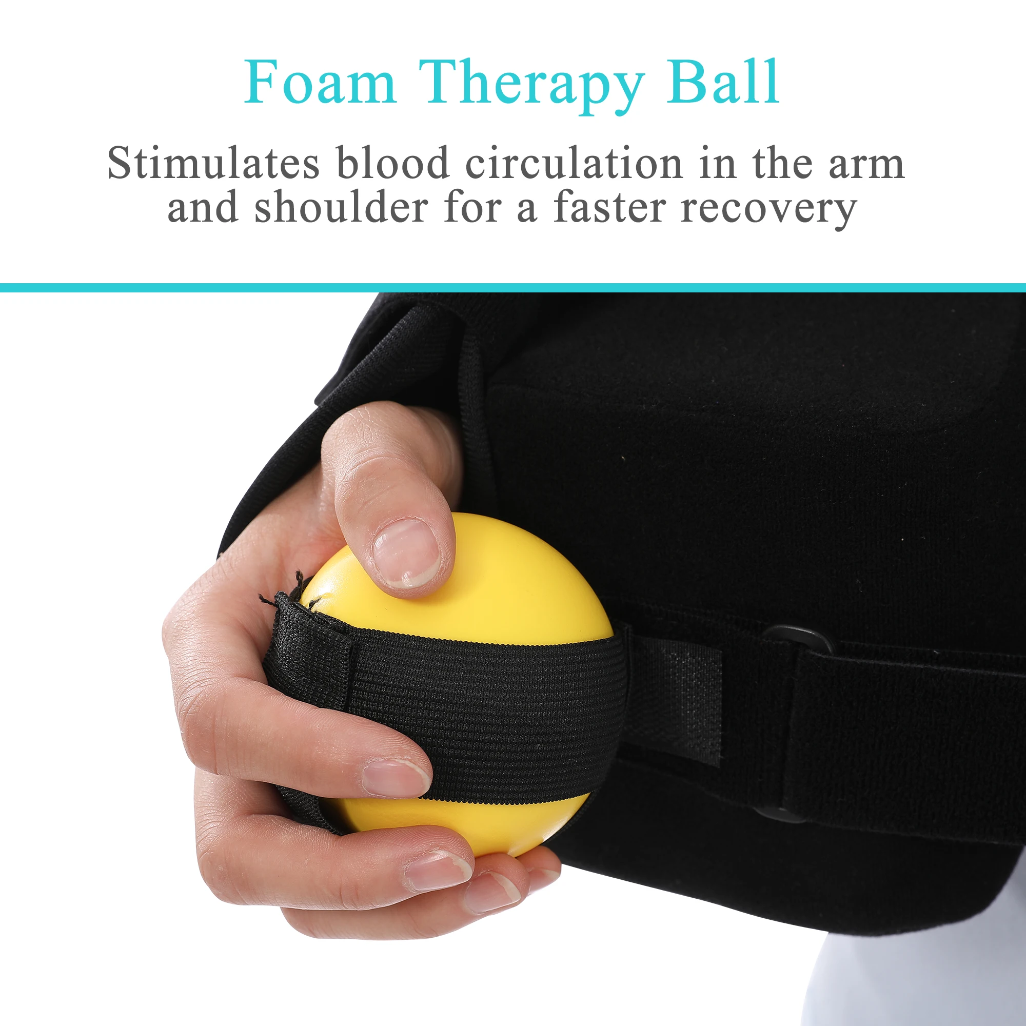 Adjustable Strap Shoulder Immobilizer Arm Sling Medical Rehabilitation Equipment Pain Relief Supports Broken Fractured Sprained
