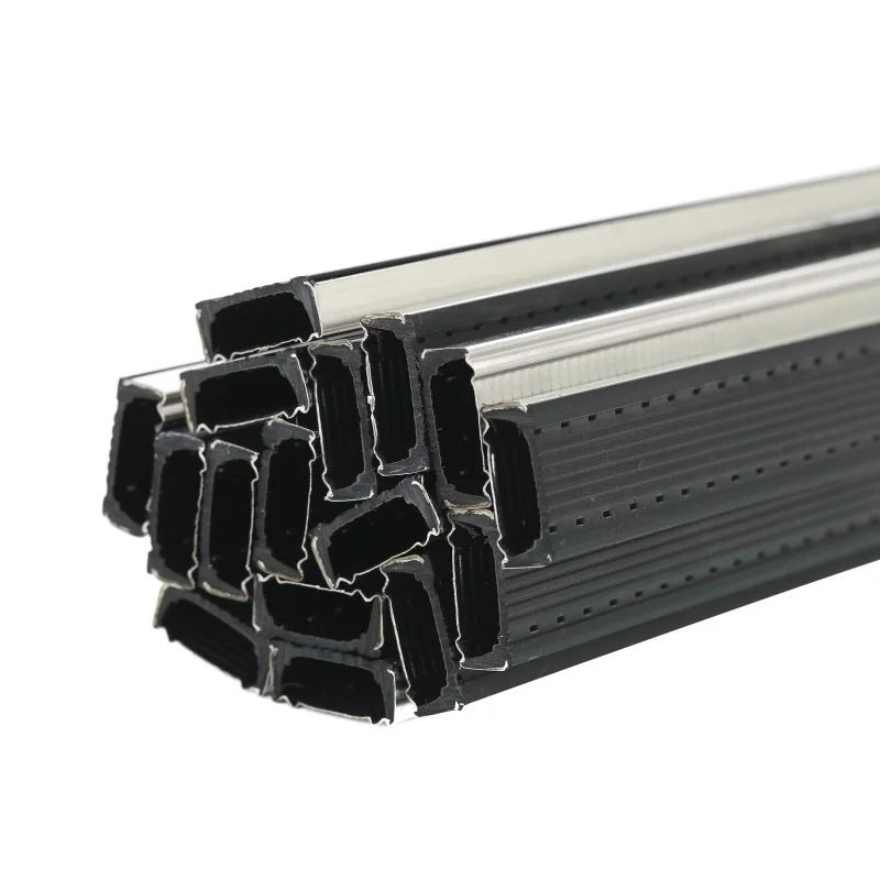16A Steel-plastic composite double glazed spacer bar warm edge spacer bar for double glazing glass
