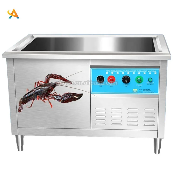 Мощный ультразвуковой очиститель из нержавеющей стали, ультразвуковая Очистительная Машина для морепродуктов 10 л