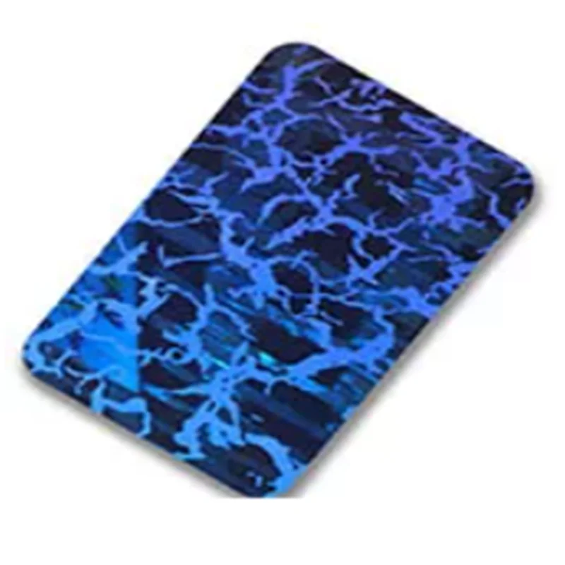 Aisi 304 316 201 Mirror Gold Prices etching Ss double colors Stainless Steel Sheet