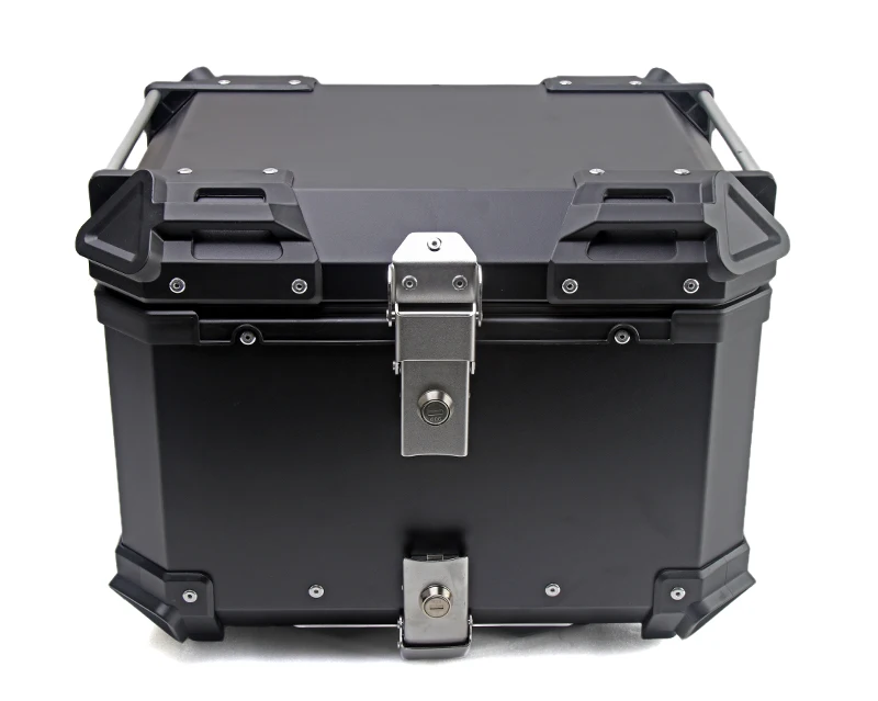 45L Wholesale and Retail High Quality Metal Box top Aluminum alloy Motorcycle Tail Box motorcycle accessories luggage cases
