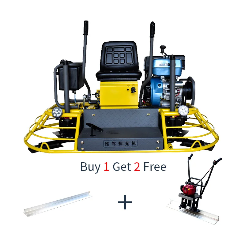 Factory Hot Sale Brand Gasoline Engine Ride On Ride-on Concrete Power Trowel Machine Troweling Machine