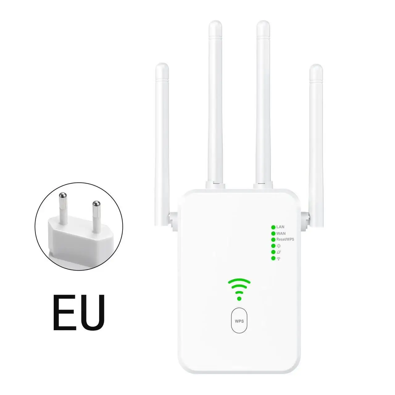 Hot Selling U10 Wifi Repeater Dual Band 2.4G/5G Wifi Router 300/1200Mbps Wireless Network Signal Repeater