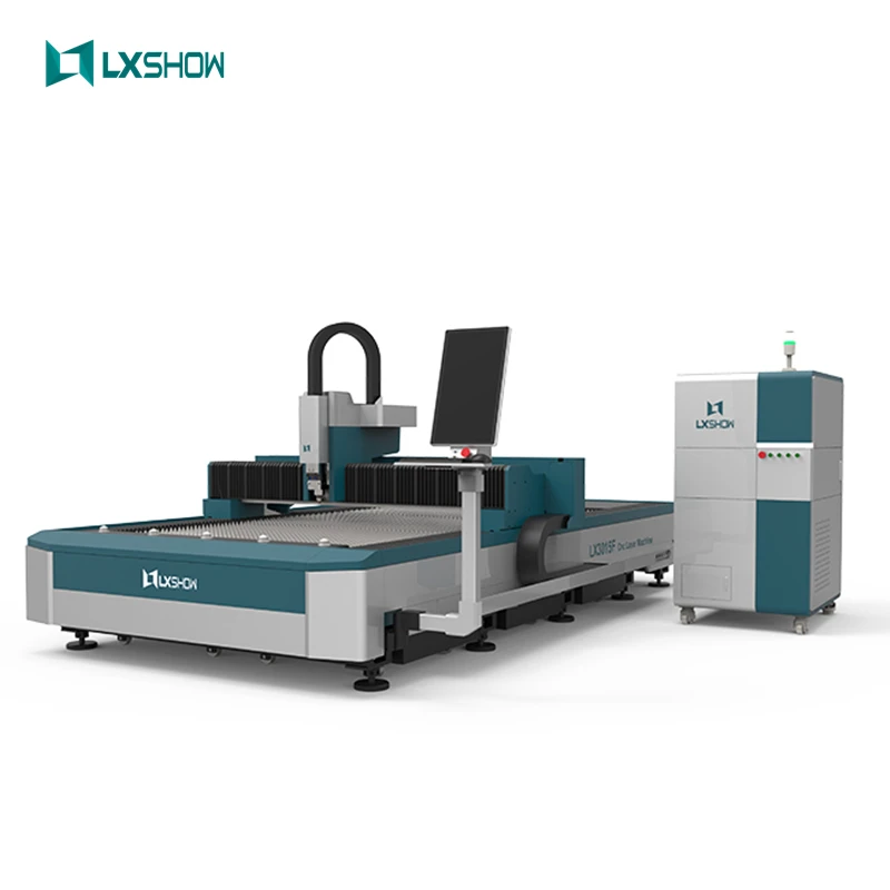 Cnc Fiber Cutter Sheet Machine Large Working Area Laser Cutting 2 Kw