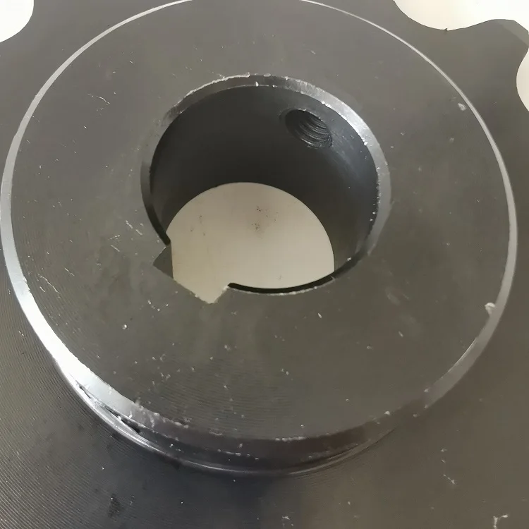 
CNC hoist sprocket with hub 