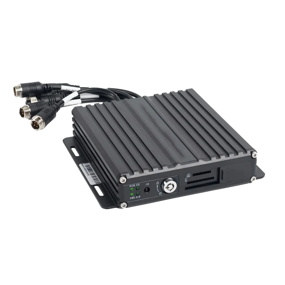 Лидер продаж 1080P H.265 автомобильный черный ящик MDVR MR9504ED с 512 ГБ двойной SD-картой поддержкой GPS
