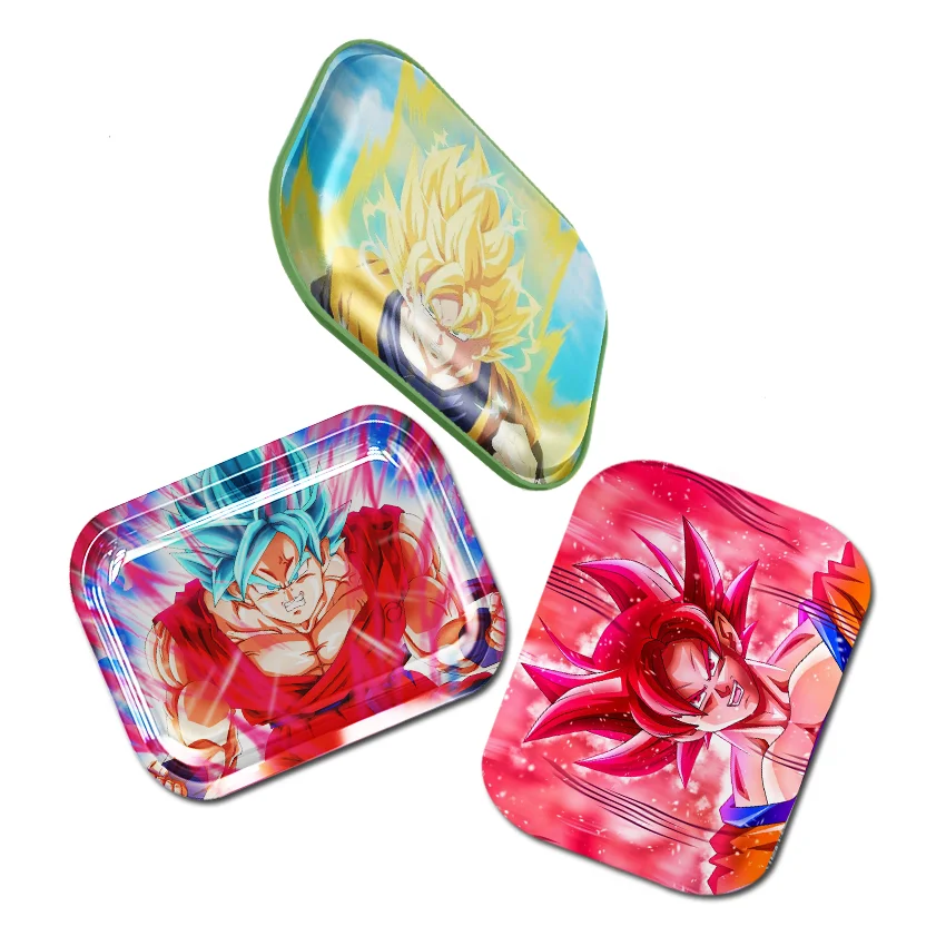 Wholesale Customized 18*14 Metal Tray with Magnetic Lid Herb Trays