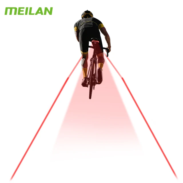 Wireless USB Bike Tail Light Smart with Remote Indicator Cute Eye  Bicycle Rear Light and Automatic Brake Light