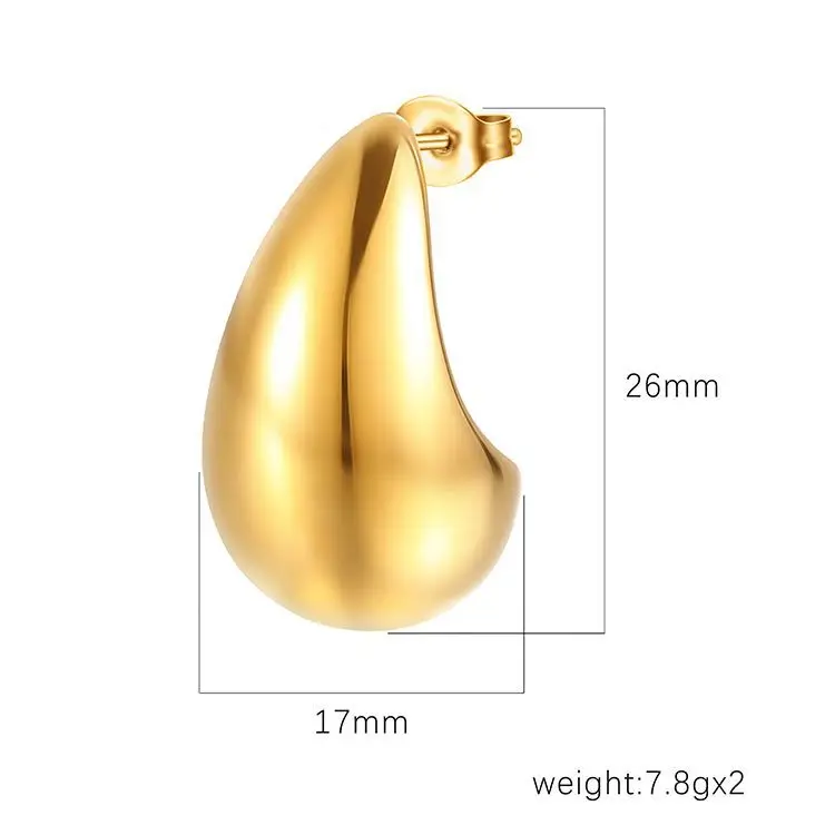 Perfectly Around Earlobe Smooth Sleek Sculpted Dome Shape Unique Elegant Lightweight Comfortable For Women Earring