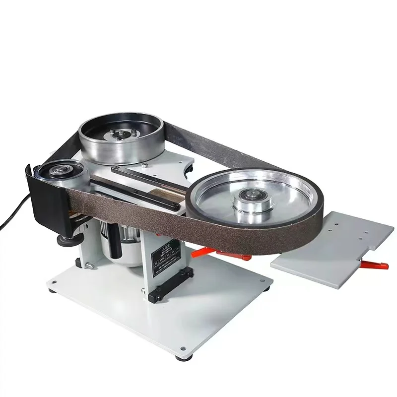 Professional manufacturer metal belt sander machine with different heads