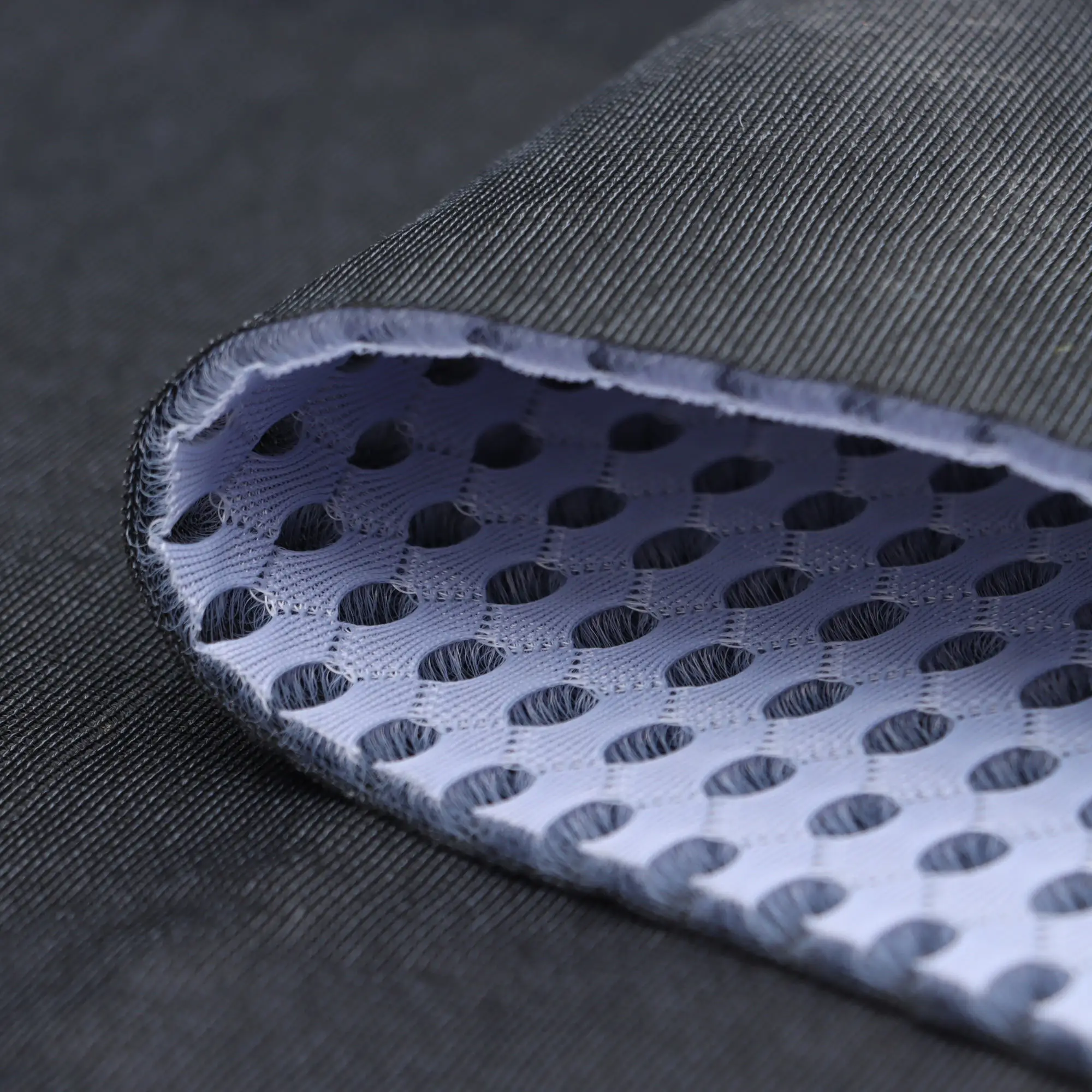Two-color Polyester 3d Sandwich Mesh Fabric Bedding Home Textile Clothing Sandal Material Mesh Fabric