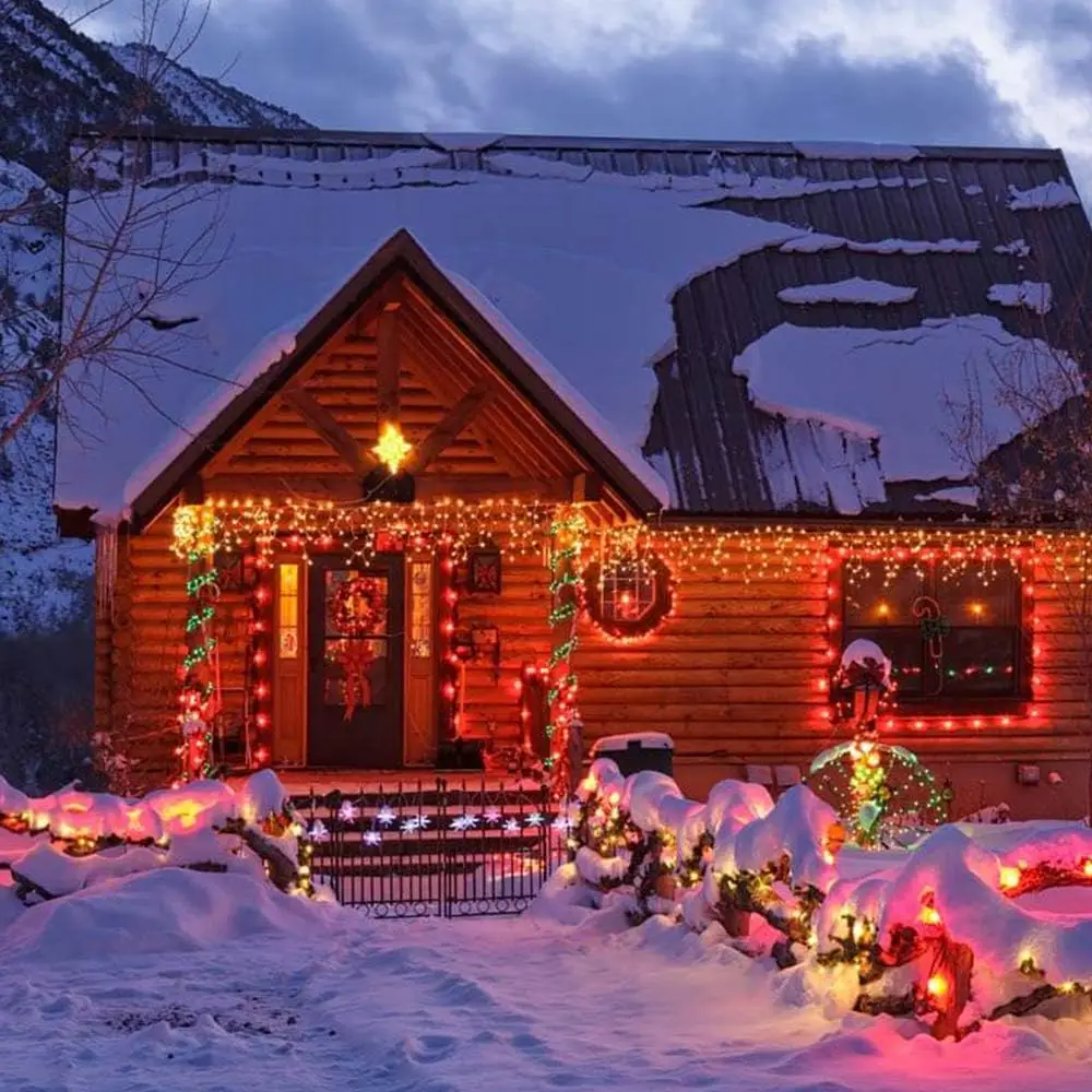 UL Multi  T5 LED Faceted Christmas Mini Light Christmas tree lights