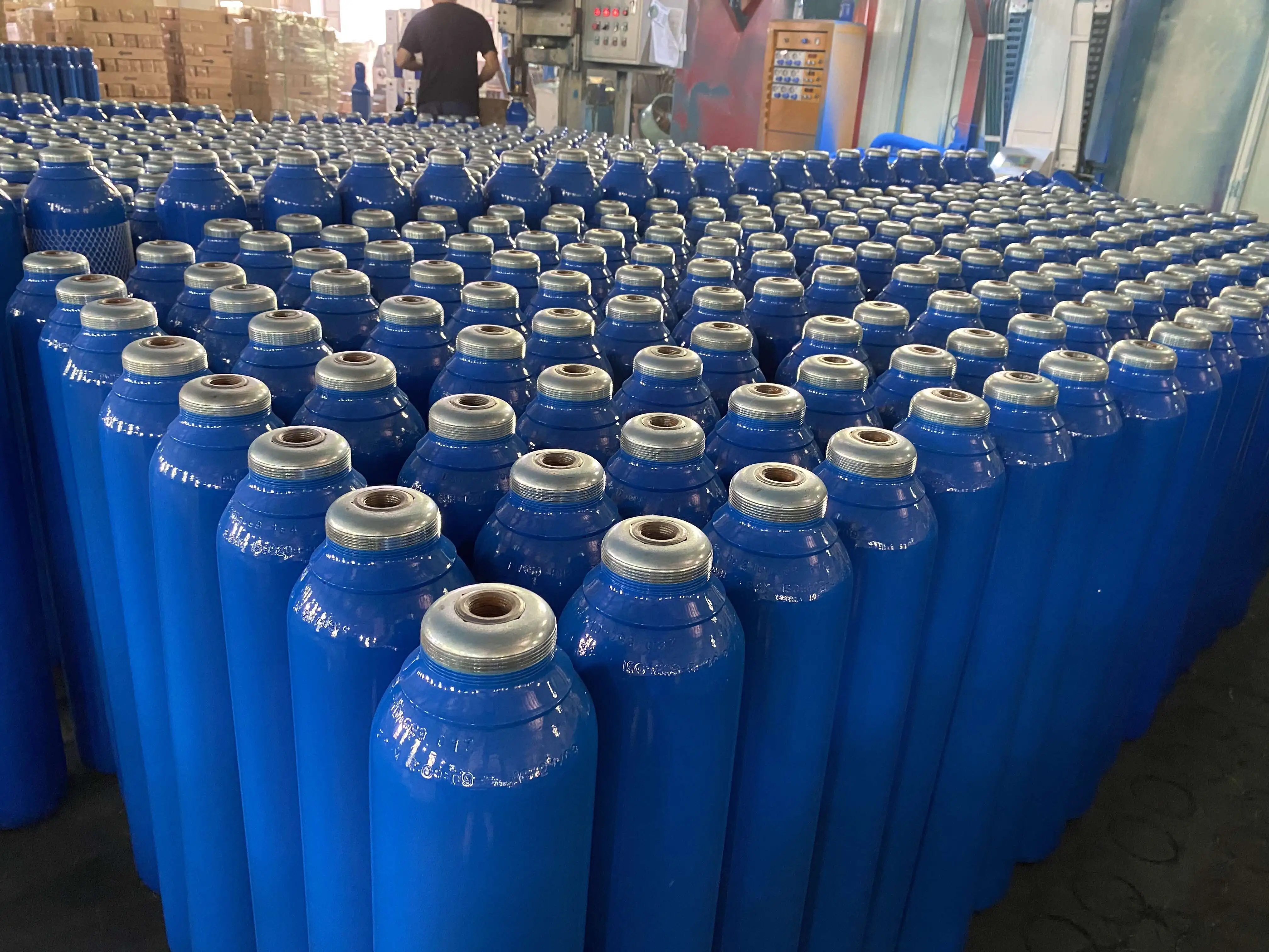 Заводские прямые пустые газовые баллоны кислород/аргон/азот высококачественный баллон для газа