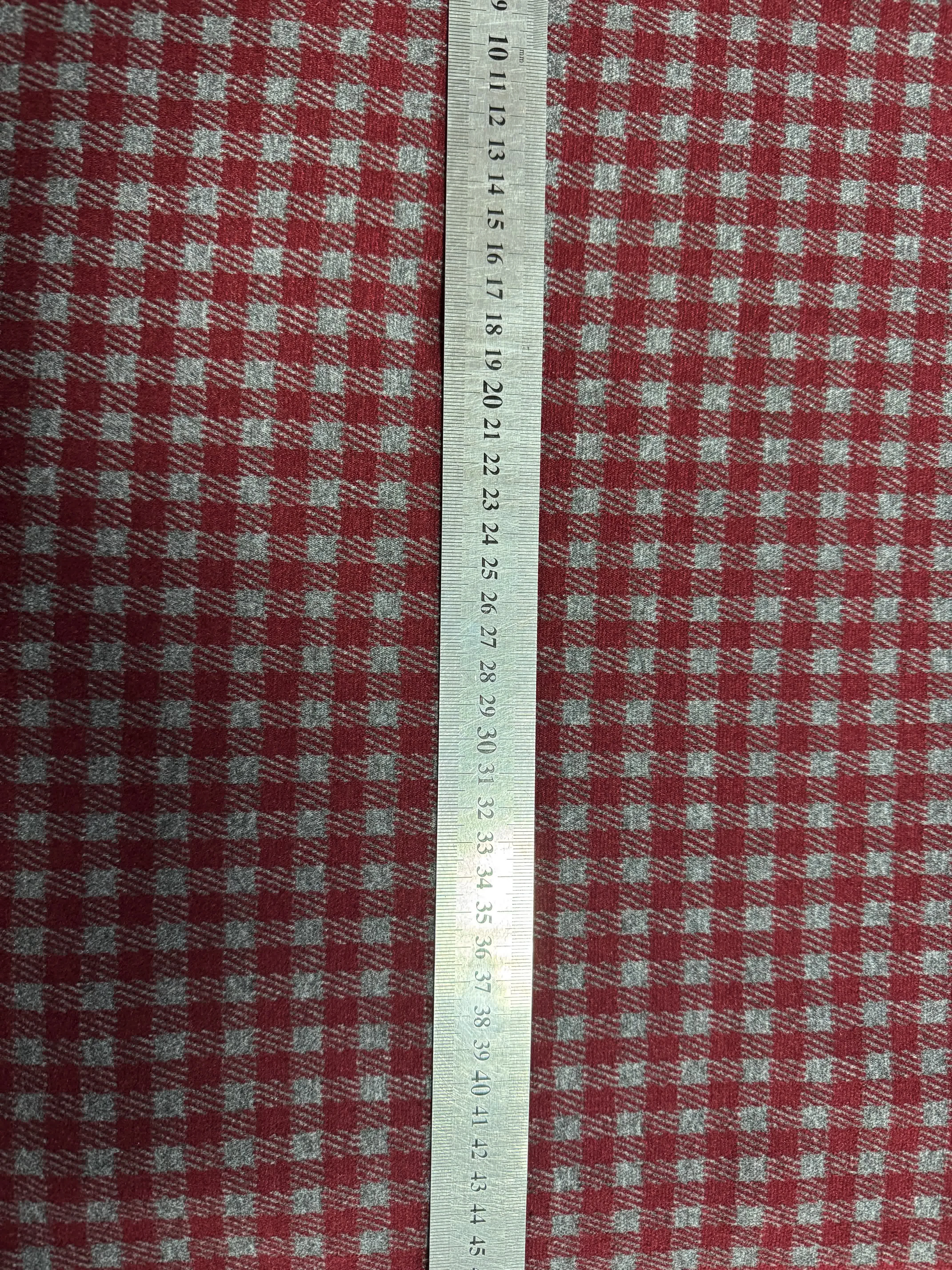 Jacquard Woolen Tweed Fabric  Dyed Garments Home Toys Bedding Upholstery Bags Uniforms