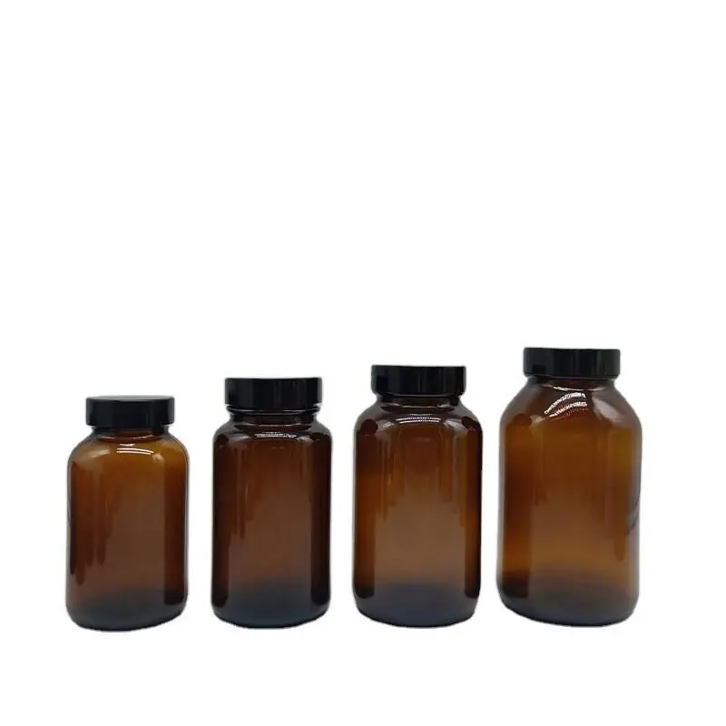 New Arrival Laboratory Glassware 100ml 200ml 300ml 500ml 1000ml Reagent Borosilicate Bottle Glass