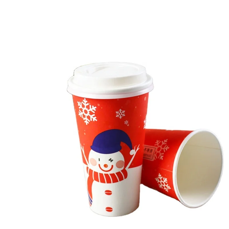 New Style Disposable Paper Cup Decoration Supplies For Drinking Water And Brewing Coffee double wall paper cup