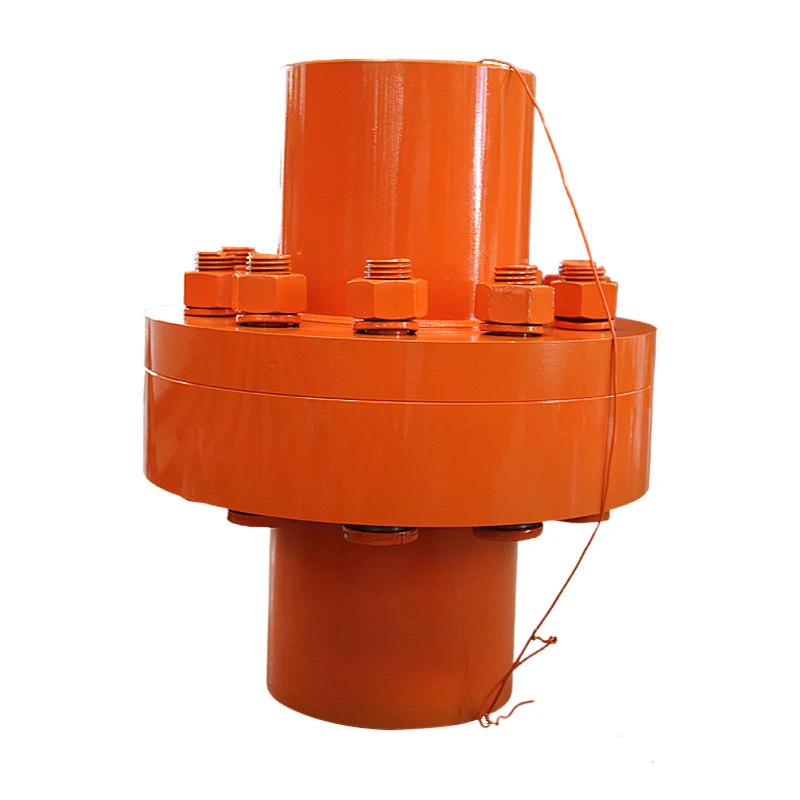 Manufacture Aluminum alloy  HL Pin bush coupling elastic pin shaft flange coupling for middle or high power machine