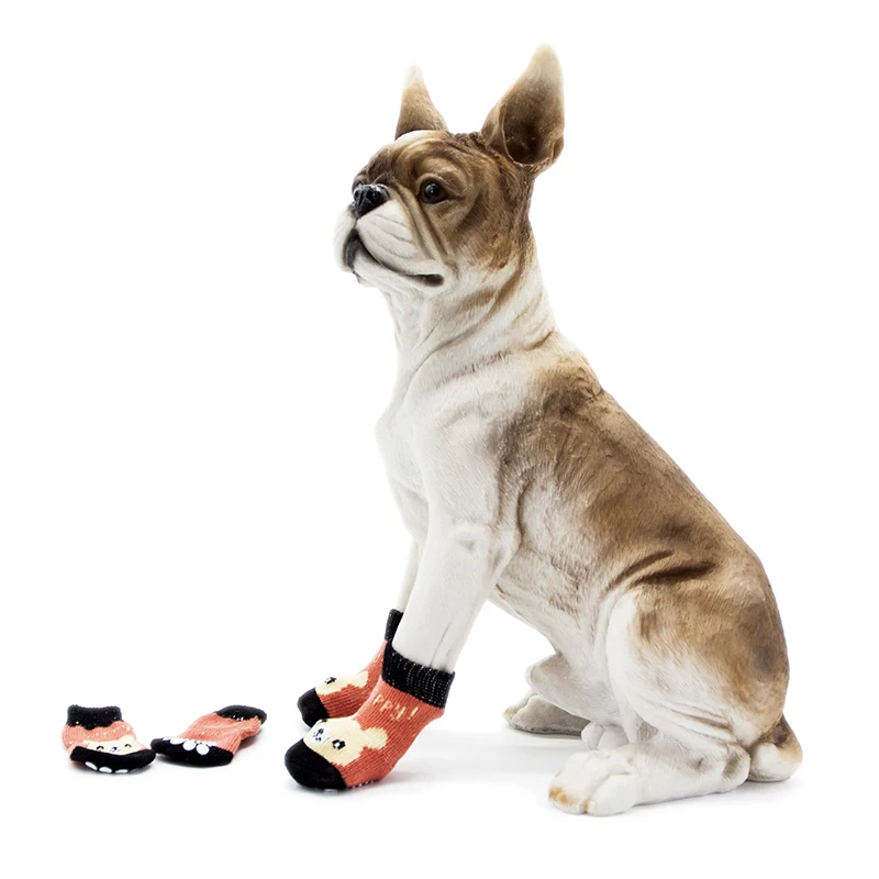 pet accessories socks supplies for dog hook and loop fasteners can be customized