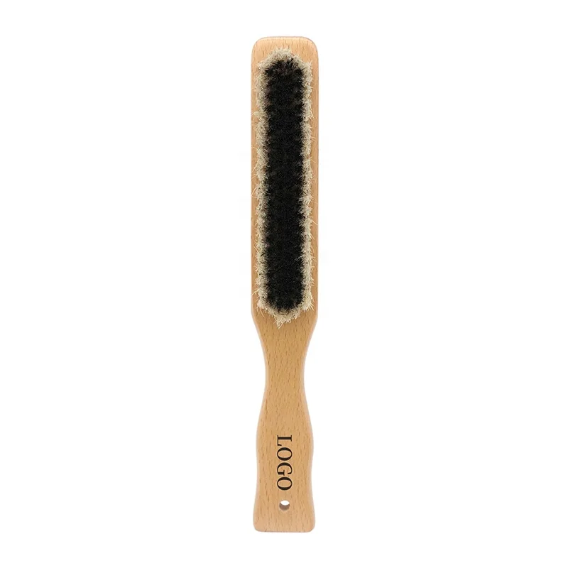 Beech Wood handle  Clothes Brush for Suits Lint Brush with Natural Animal Bristles