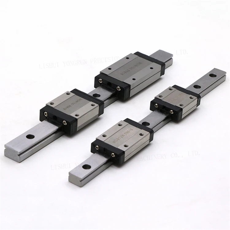 3D Printer MGN7 MGN9 MGN12 MGN15 50 100-1000mm Miniature Linear Rail Slide MGN Linear Guide MGN H C Carriage for CNC