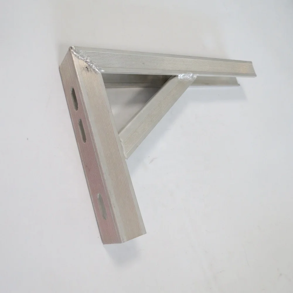 OEM China manufacturer space saver aluminum welding support bracket for bench